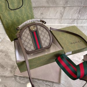 Gucci Ophidia GG mini round Shoulder bag women