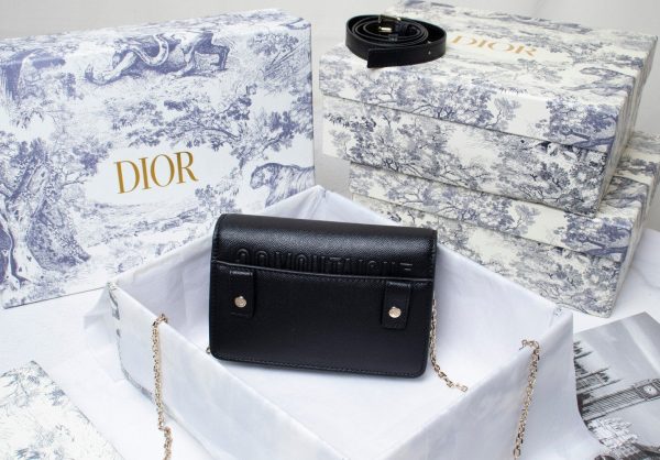 Dior 2-In-1 30 Montaigne Pouch Blue Dior Oblique Jacquard Women