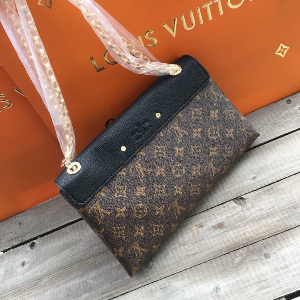 LOUIS VUITTON  Pallas Chain Monogram Canvas Crossbody Bag