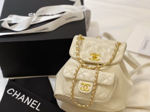 Chanel Mini Duma White
