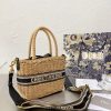 DIOR WICKER BUCKET BAG