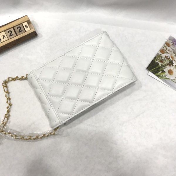 Chanel Mini Flap Bag Calfskin And Gold