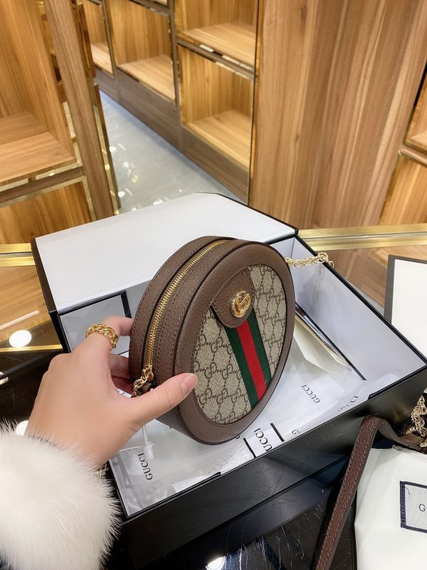 Gucci Round Ophidia Crossbody Bag