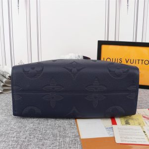 Louis Vuitton On The Go Giant Tote Navy Blue