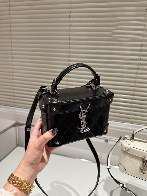 Saint Laurent Jun Box Bag ‘Black’