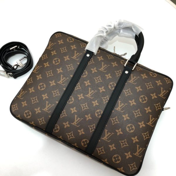 Louis Vuitton Monogram Macassar Canvas Porte