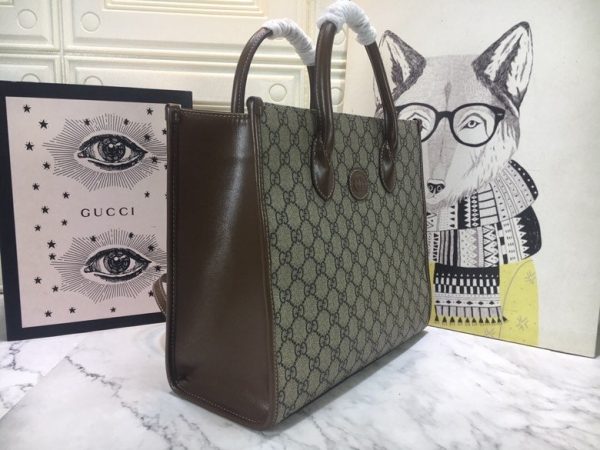 Gucci Small Tote Bag Canvas GG Supreme