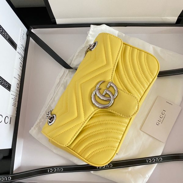 Gucci Marmont Small Pastel Yellow