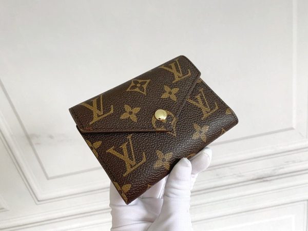 Louis Vuitton M62472 Victorine Monogram Wallet Canvas Women’s