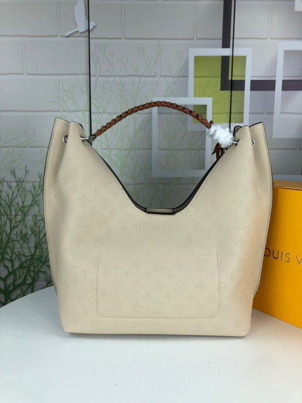 Louis Vuitton Carmel Hobo Bag ‘Mouse Grey’