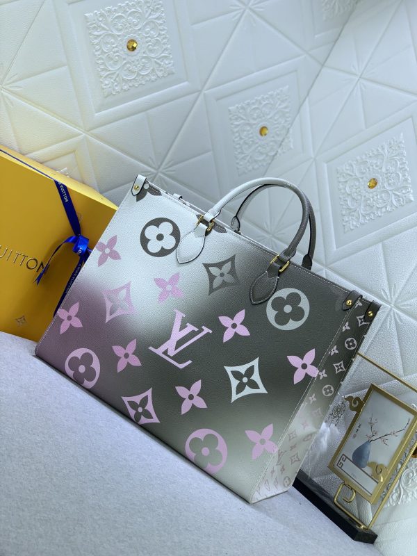 LV Louis Vuitton Onthego GM Pastel