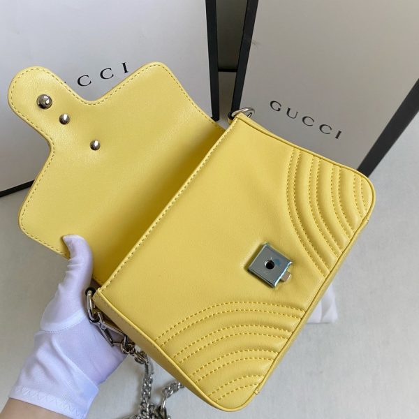 GUCCI GG Marmont mini top handle bag