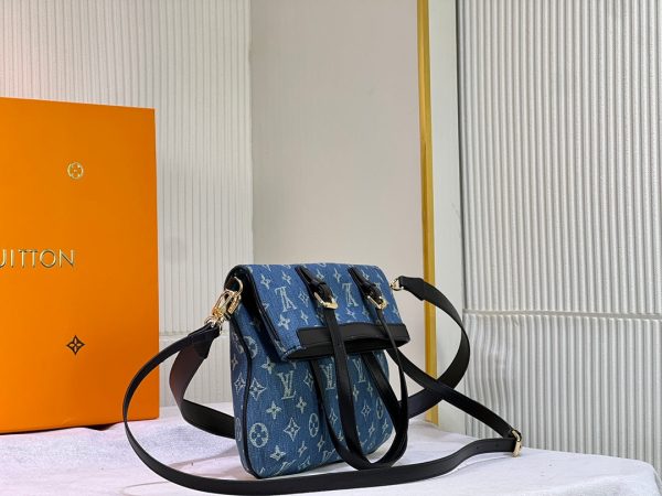 Louis Vuitton Onthego MM Tote Bag Denim