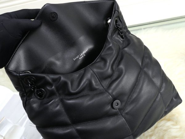 YSL TOY PUFFER IN NAPPA LEATHER