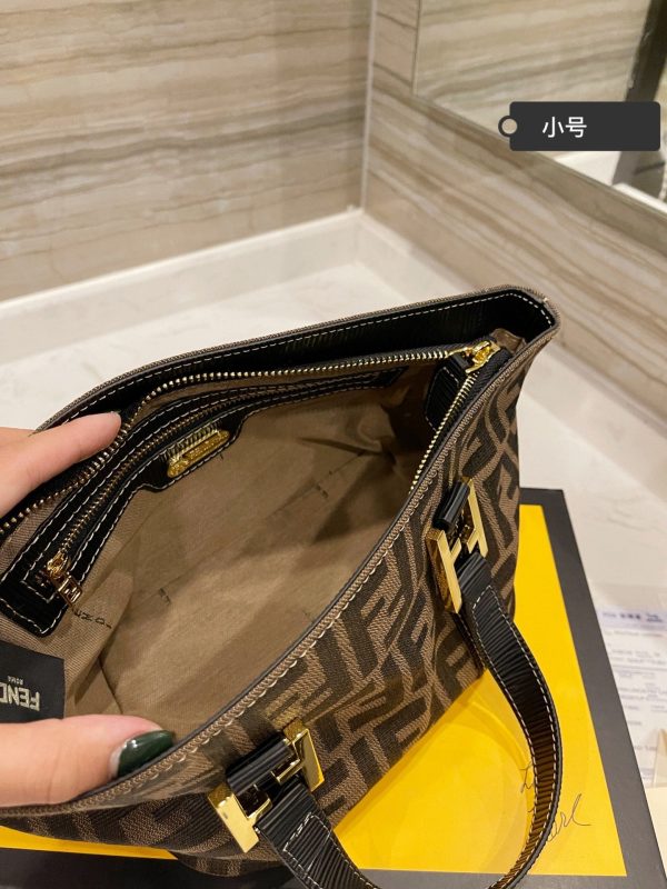 FENDI Zucca Canvas Hand Bag