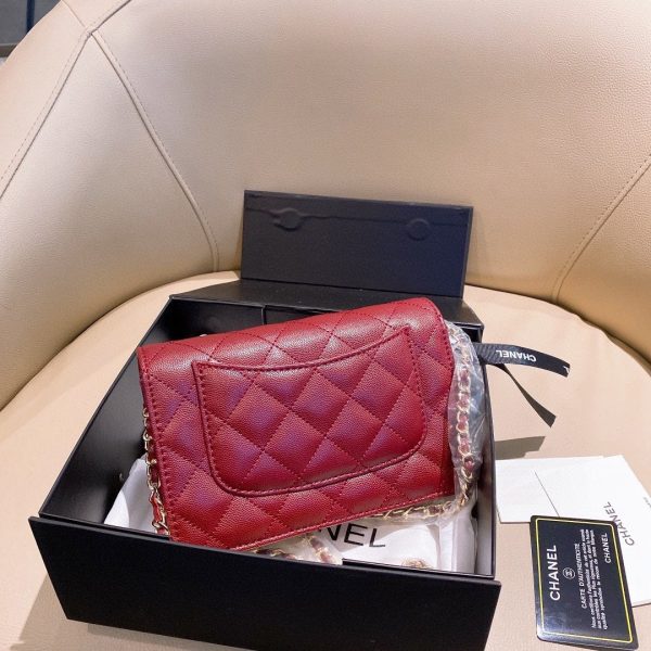 CHANEL WOC MINI RED