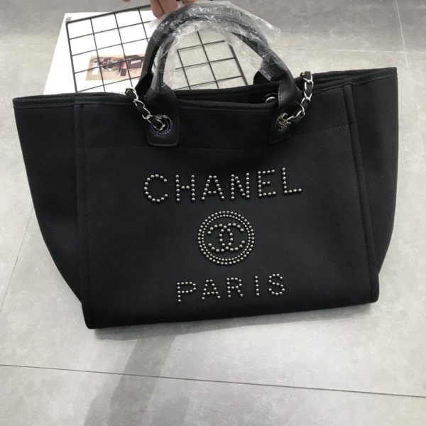 Chanel Deauville Pearl Black