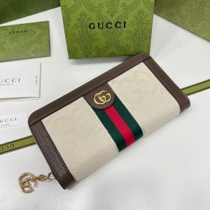 Gucci Ophidia GG Marmont Leather Wallet