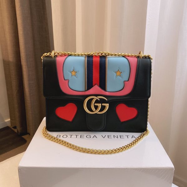 Gucci Marmont Web Heart