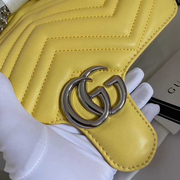 Gucci Marmont Small Pastel Yellow