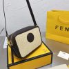 Fendi Camera Case Monogram Leather / Canvas