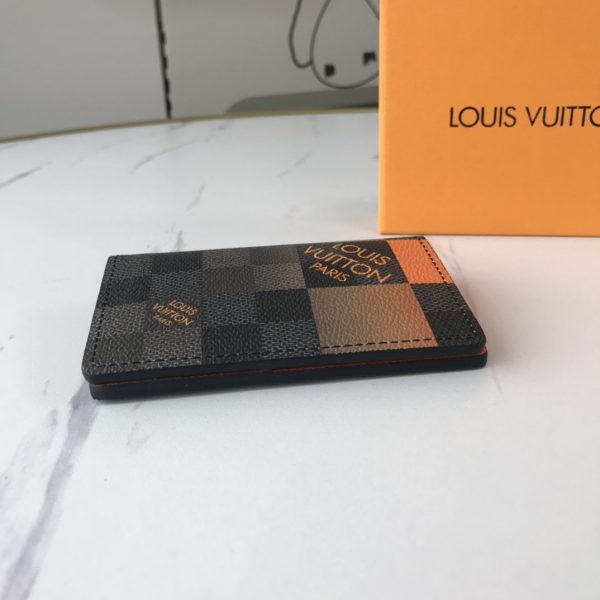 LOUIS VUITTON  Damier Graphite Pocket Organizer NM Comet