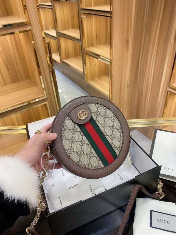 Gucci Round Ophidia Crossbody Bag