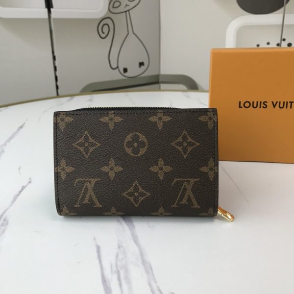 LOUIS VUITTON Monogram Reverse Canvas Juliette Wallet