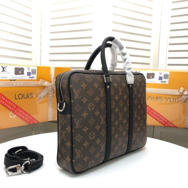 Louis Vuitton Monogram Macassar Canvas Porte