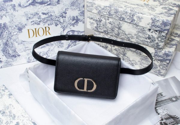 Dior 2-In-1 30 Montaigne Pouch Blue Dior Oblique Jacquard Women