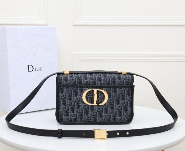 Dior 2-In-1 30 Montaigne Pouch Blue Dior Oblique Jacquard Women