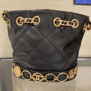 Chanel 2000s Lambskin Bucket Bag
