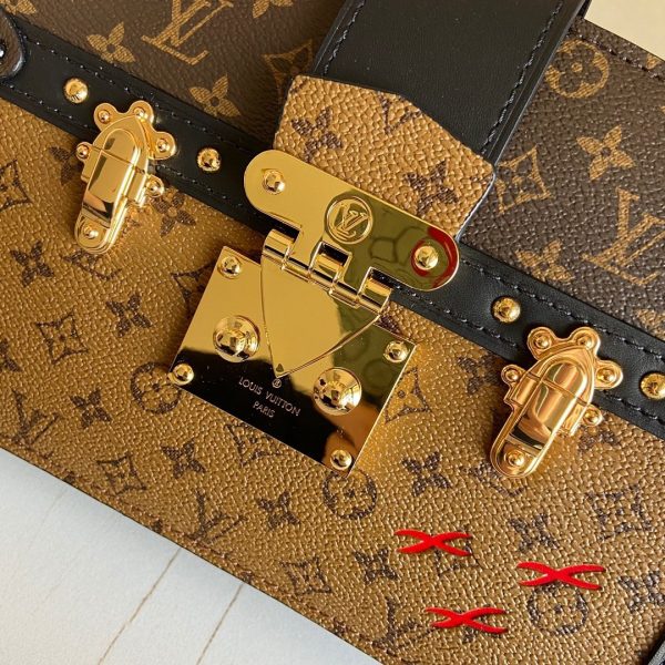 Louis Vuitton Clutch Trunk Monogram Reverse