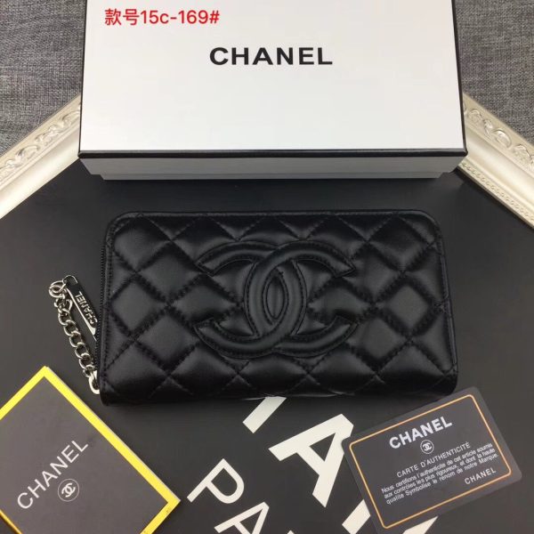 Chanel  Quilted Wallet On Chain