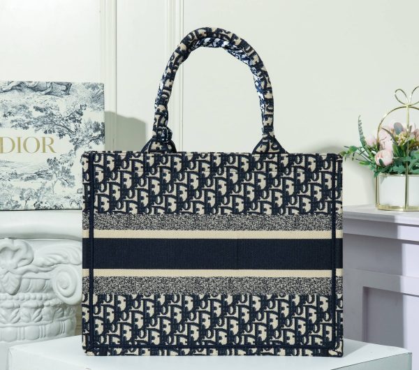 Dior Book Tote Blue