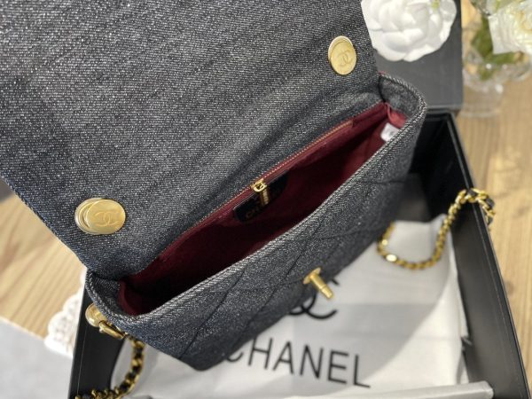 Chanel 19 Denim Flap Bag