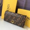 Fendi Continental with Chain – Brown – Clutches