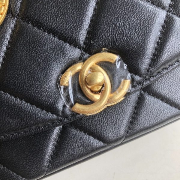 Chanel Small Flap Bag Caviar Black