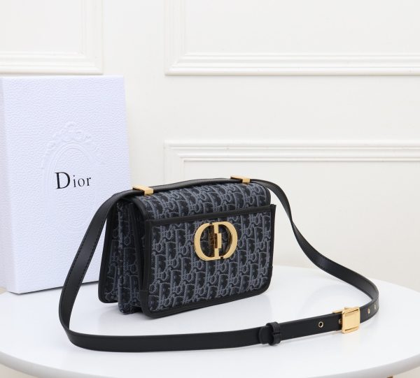 Dior 2-In-1 30 Montaigne Pouch Blue Dior Oblique Jacquard Women