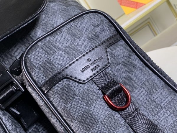 Louis Vuitton Utility Backpack Damier Graphite