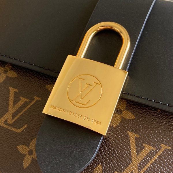 Louis Vuitton Monogram Locky BB Crossbody with Noir