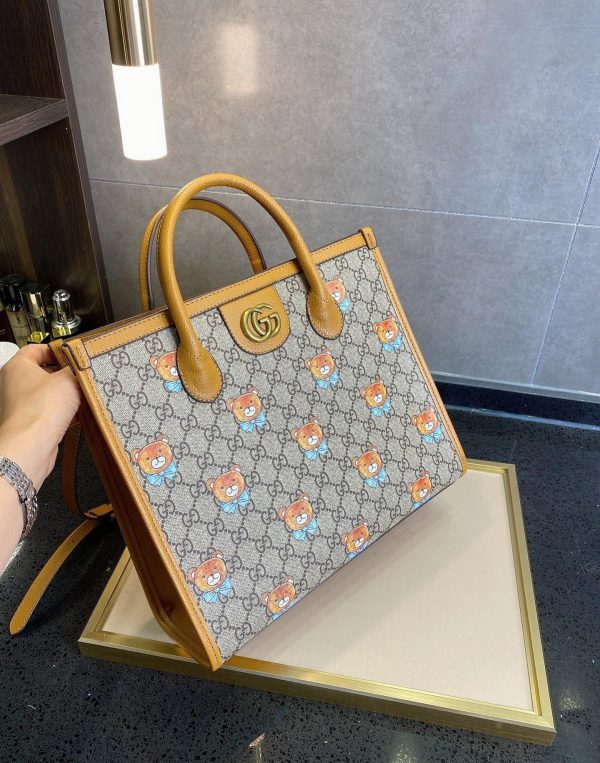 Gucci Kai x GG Supreme Tote Bag