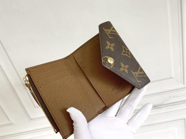 Louis Vuitton M62472 Victorine Monogram Wallet Canvas Women’s