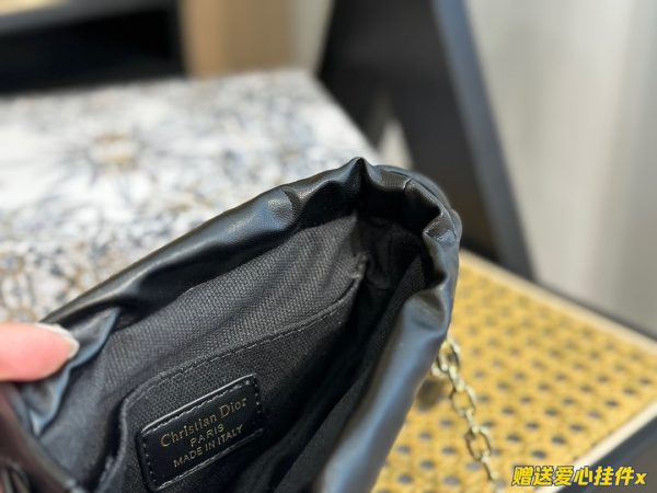 Lady Dior Milly Mini Bag Black Cannage Lambskin