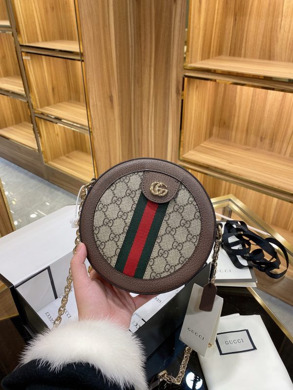 Gucci Round Ophidia Crossbody Bag