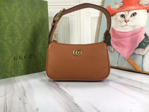 Gucci Aphrodite Mini Shoulder Bag Women’s Brown Os