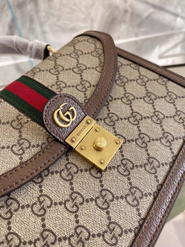 Gucci Ophidia GG Small Top Handle Bag