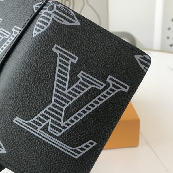 Louis Vuitton Pocket Organizer Taurillon Shadow Leather M80038 – RRG025