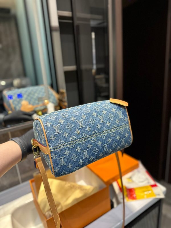 LV Denim Speedy