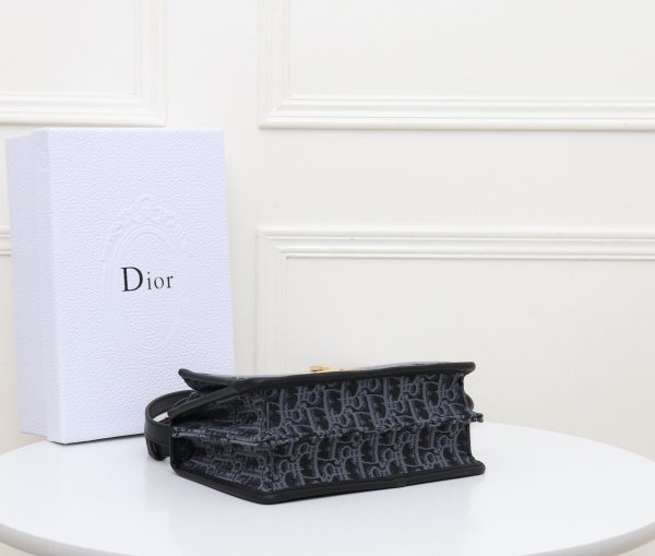 Dior 2-In-1 30 Montaigne Pouch Blue Dior Oblique Jacquard Women